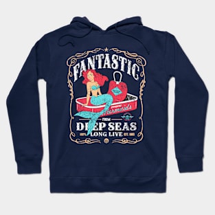 Cool Tees Mermaid Pickled Surf Hoodie